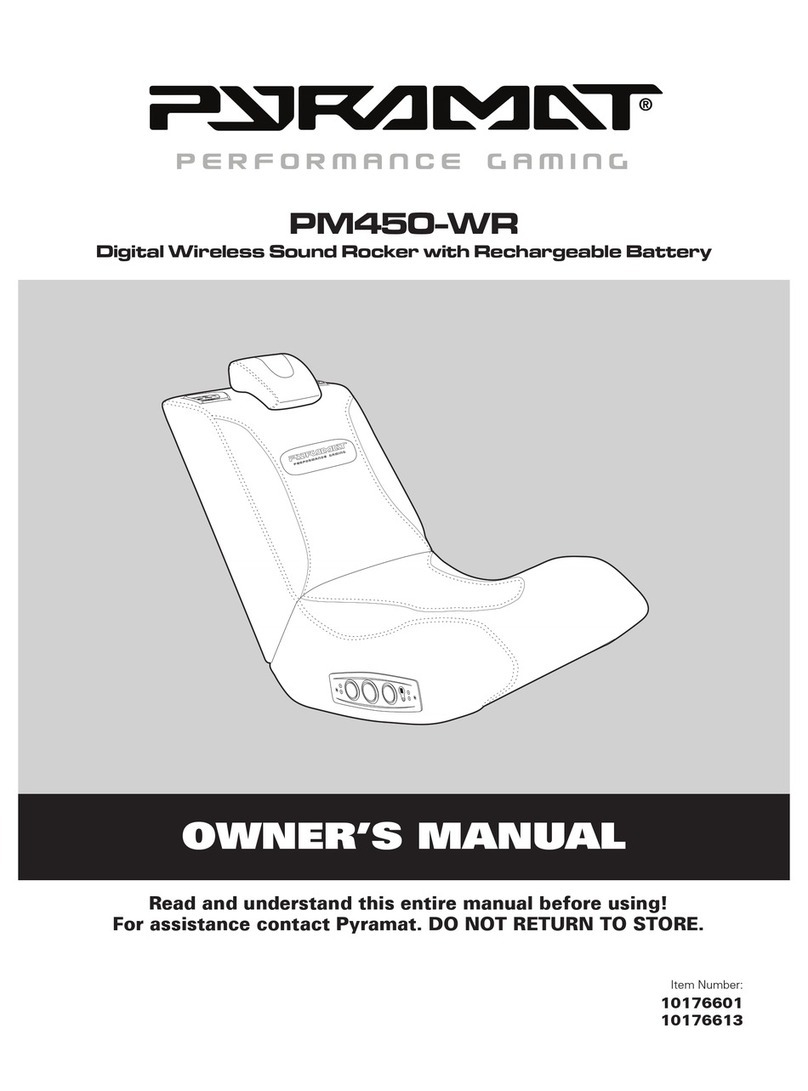 Pyramat PM450-WR owner's manual