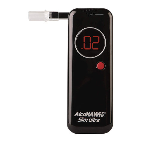 Alcohawk AlcoHAWK Slim Ultra owner's manual