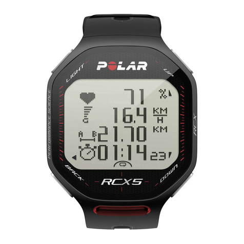 Polar Electro RCX5 user manual