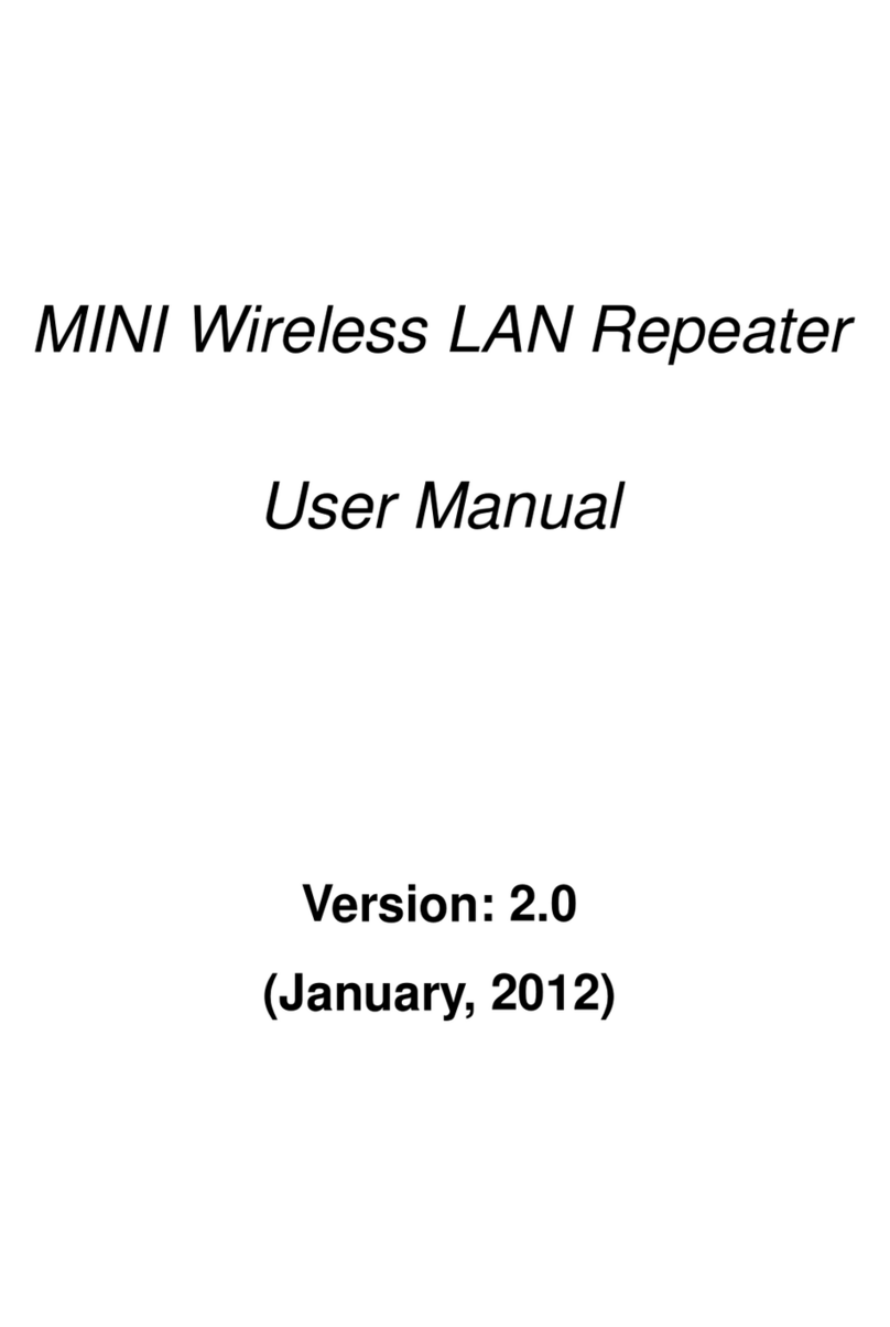 ECS MINI Wireless LAN Repeater User manual