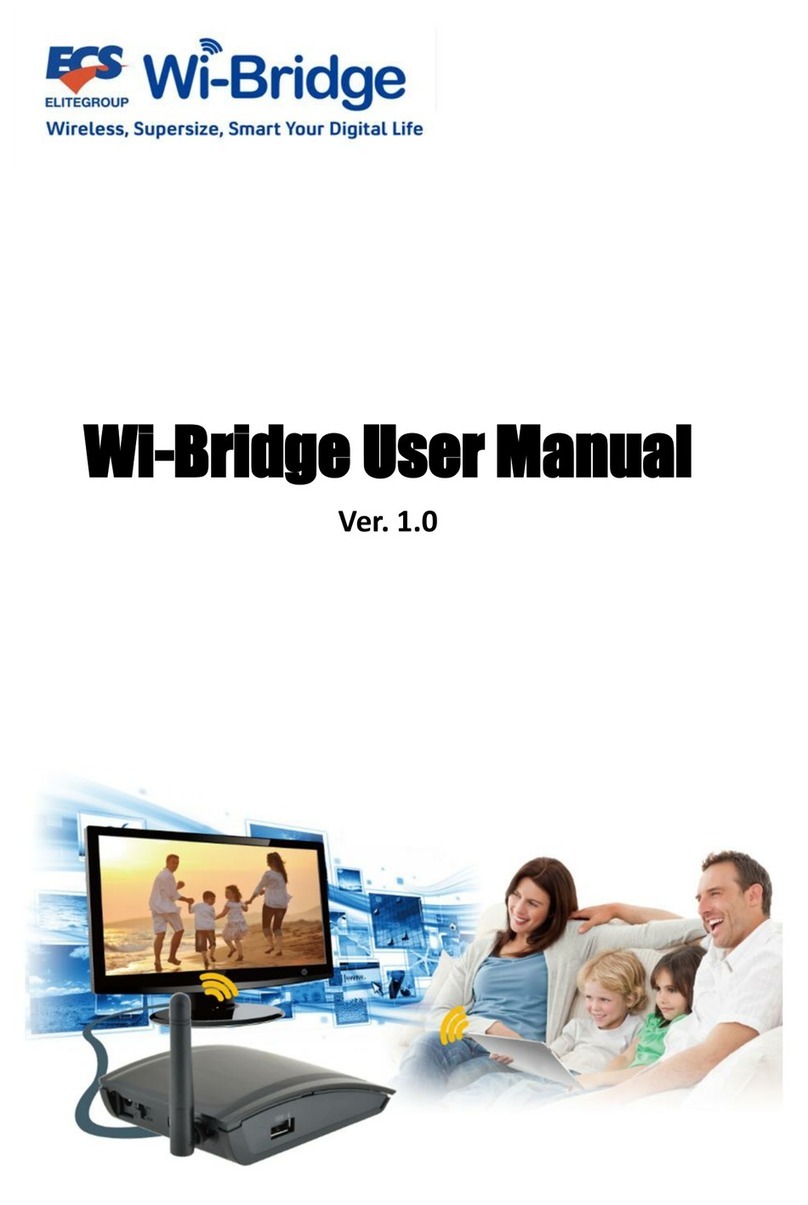 ECS Wi-Bridge user manual