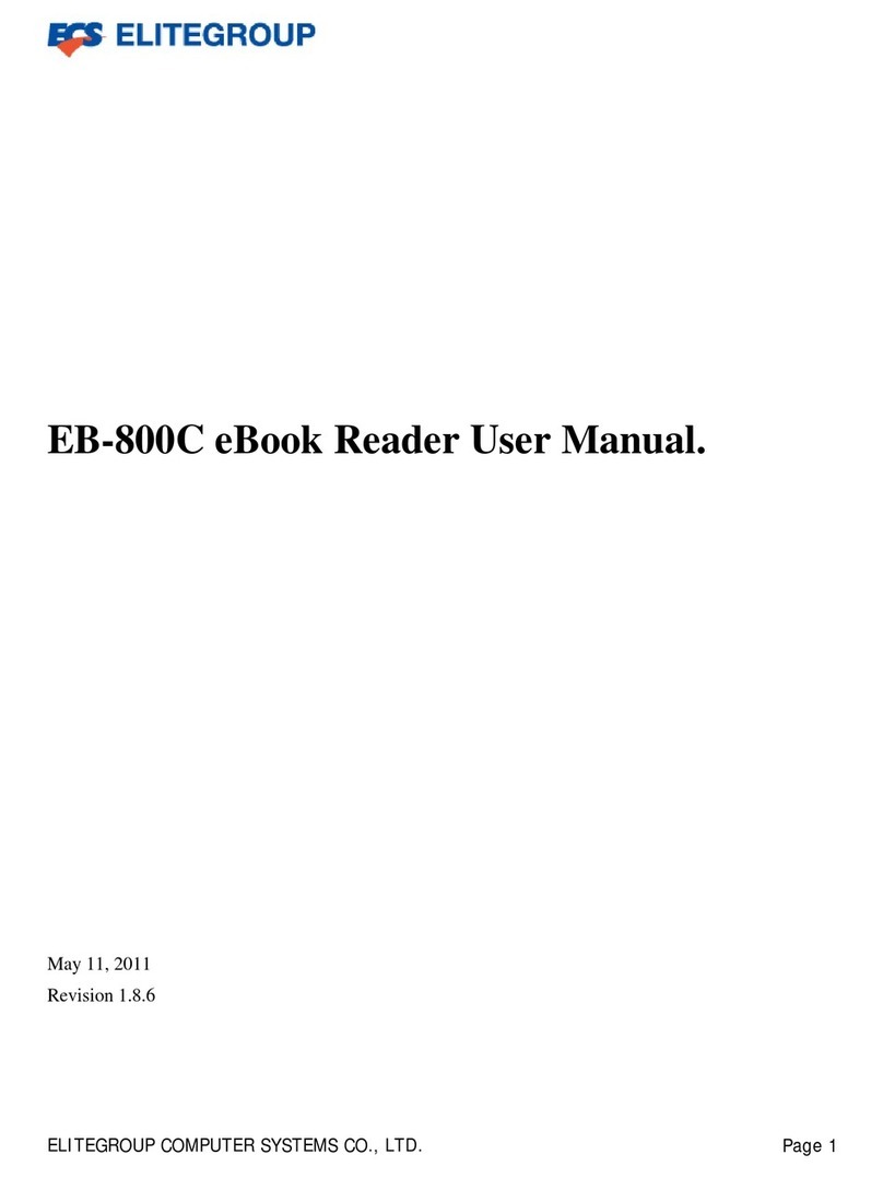 ECS EB-800C user manual