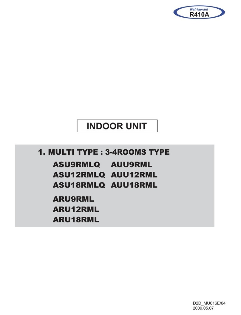 Fujitsu Inverter Halcyon ASU9RMLQ User manual Fujitsu Inverter Halcyon ASU9RMLQ User manual