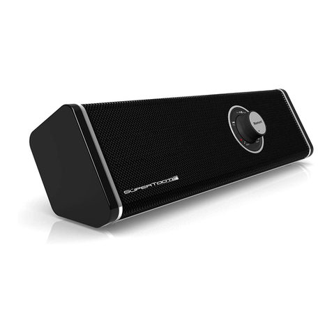 SUPERTOOTH Bluetooth multimedia speaker User manual