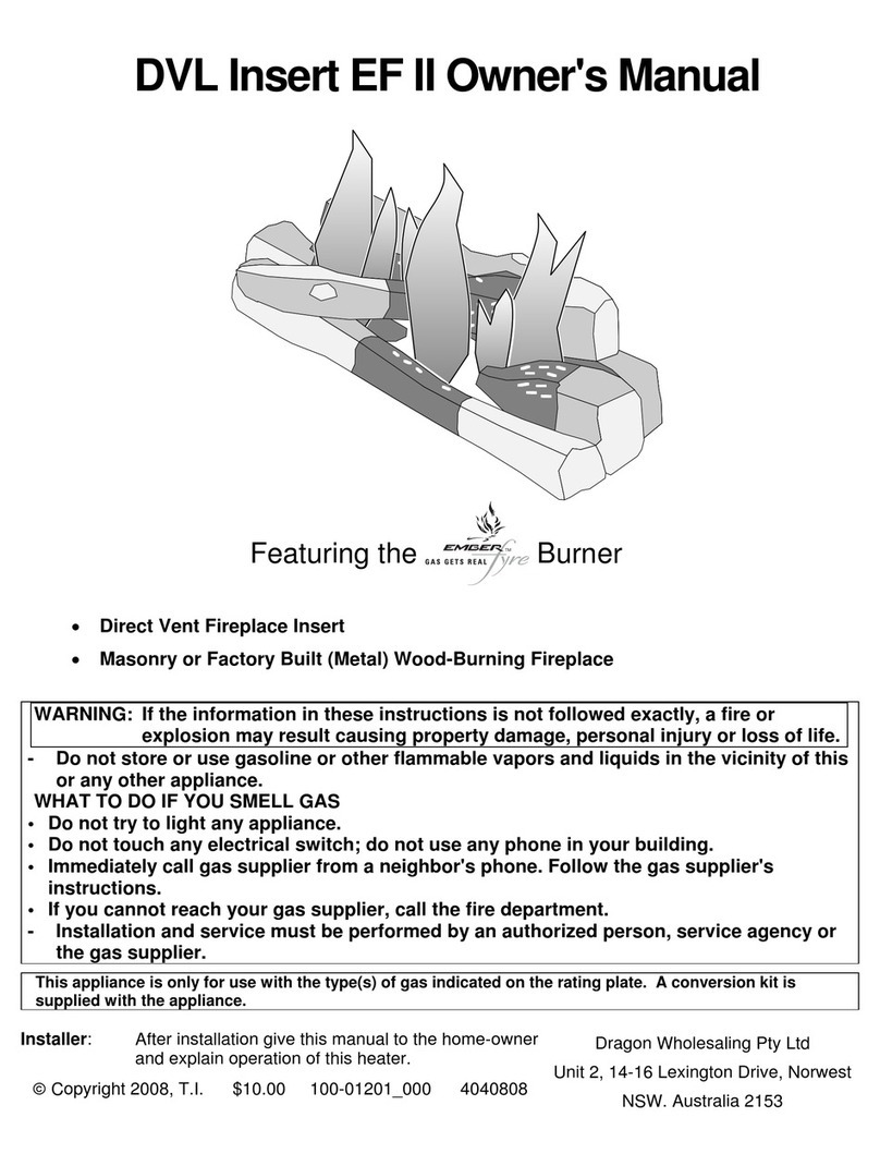 Travis Industries DVL EF II User manual Travis Industries DVL EF II User manual