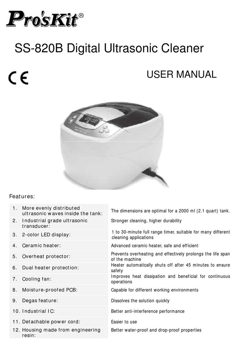 Pro's Kit SS-820B user manual