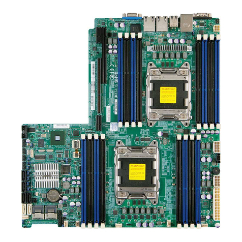 Supermicro X9DRW-3F User manual
