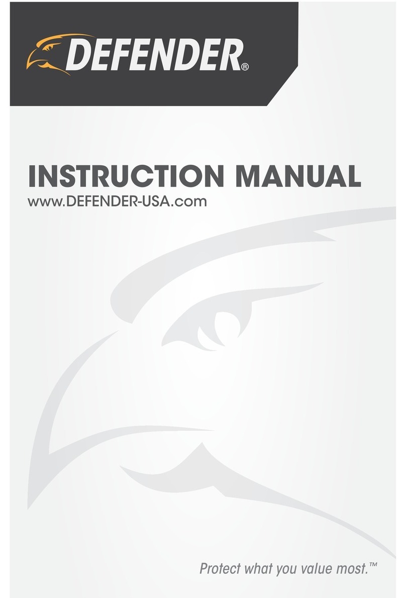 Defender Digital Video Recorder User manual