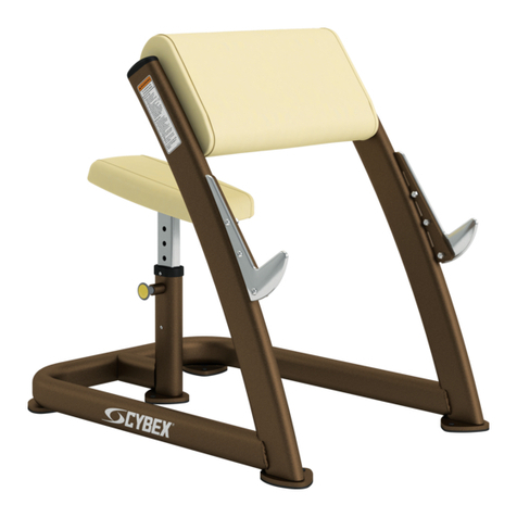 CYBEX Scott Curl 16130 Instruction Manual