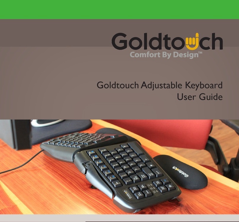 Goldtouch Adjustable Keyboard user guide
