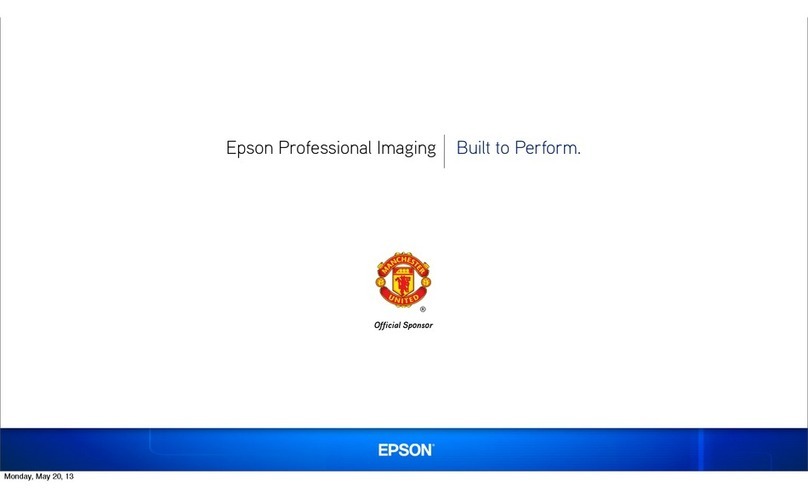 Epson SureColor F-Series User manual