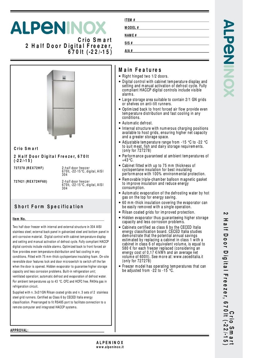 Electrolux Crio Smart REX72HF User manual