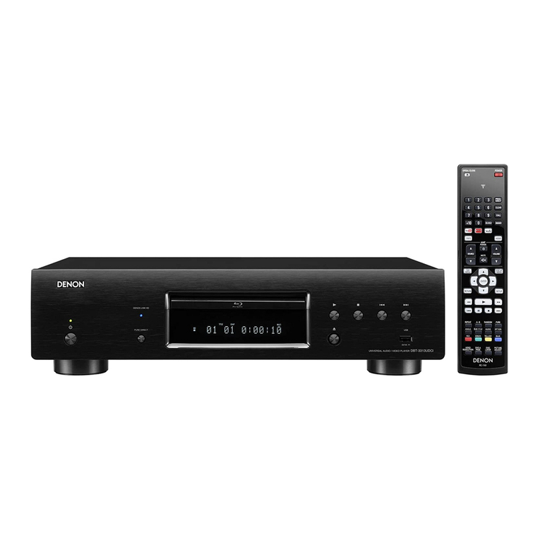 Denon DBT-3313UD owner's manual