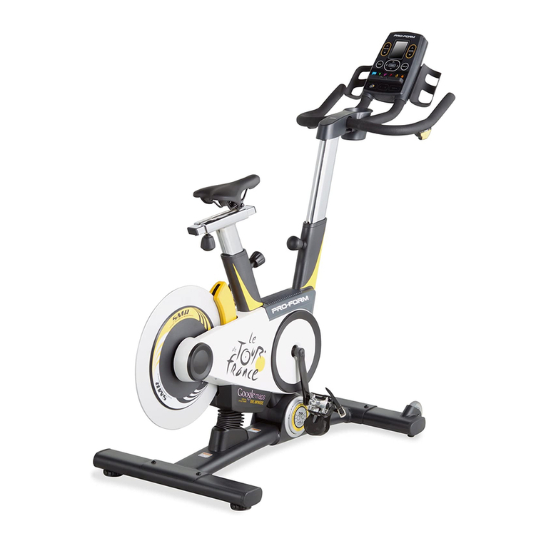 Pro-Form Le Tour De France PFEX01312.0 user manual