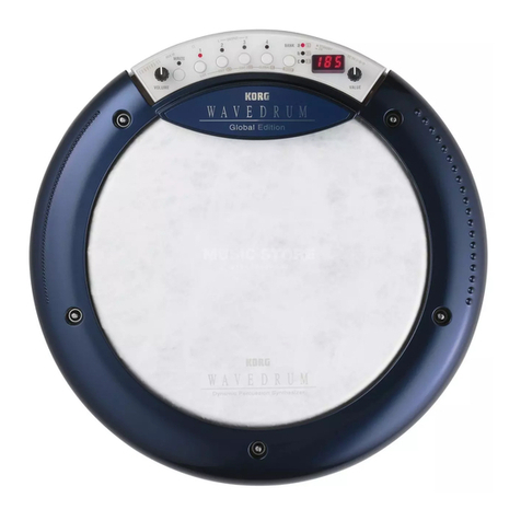 Korg Wavedrum User manual