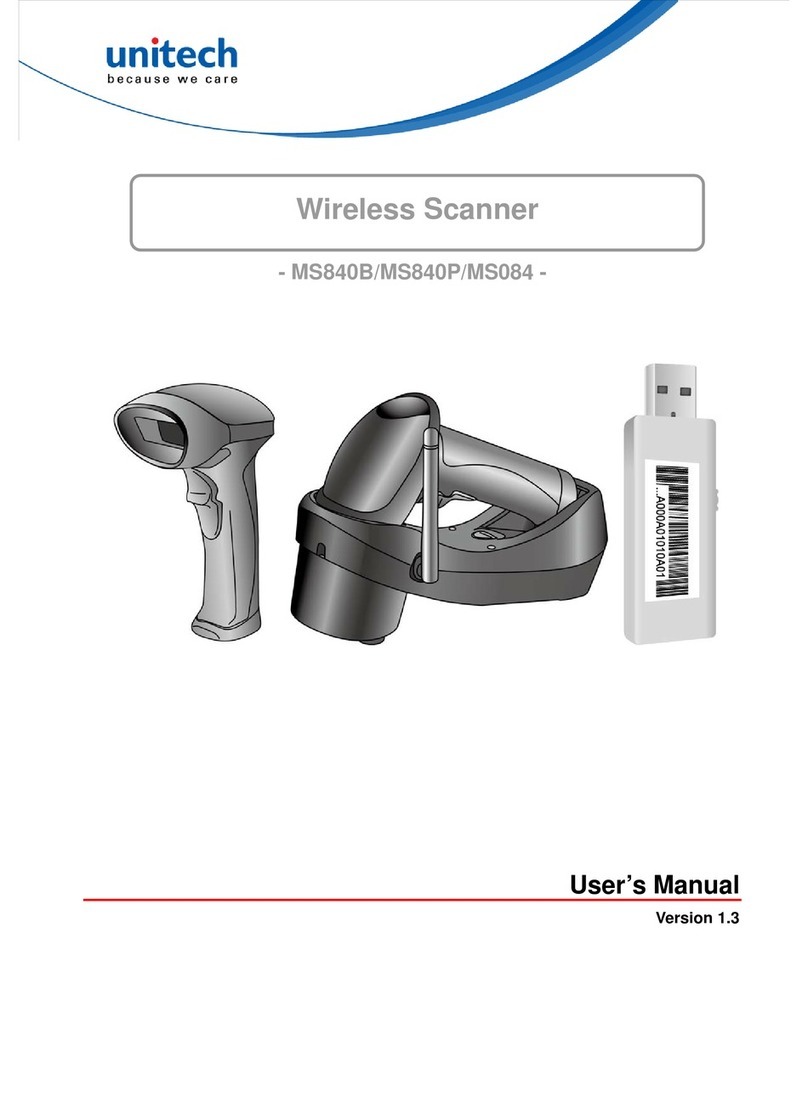 Unitech MS840B User manual