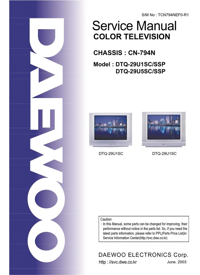 Daewoo DTQ-29U1SC/SSP User manual