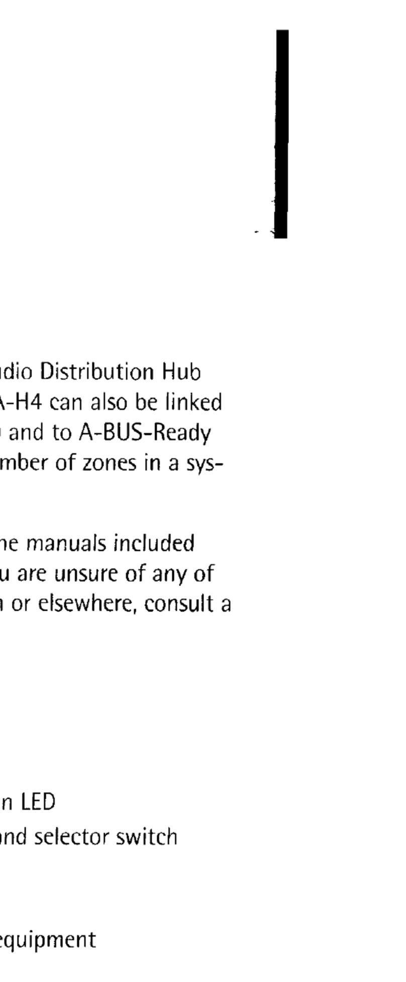 Abus A-H4 User manual