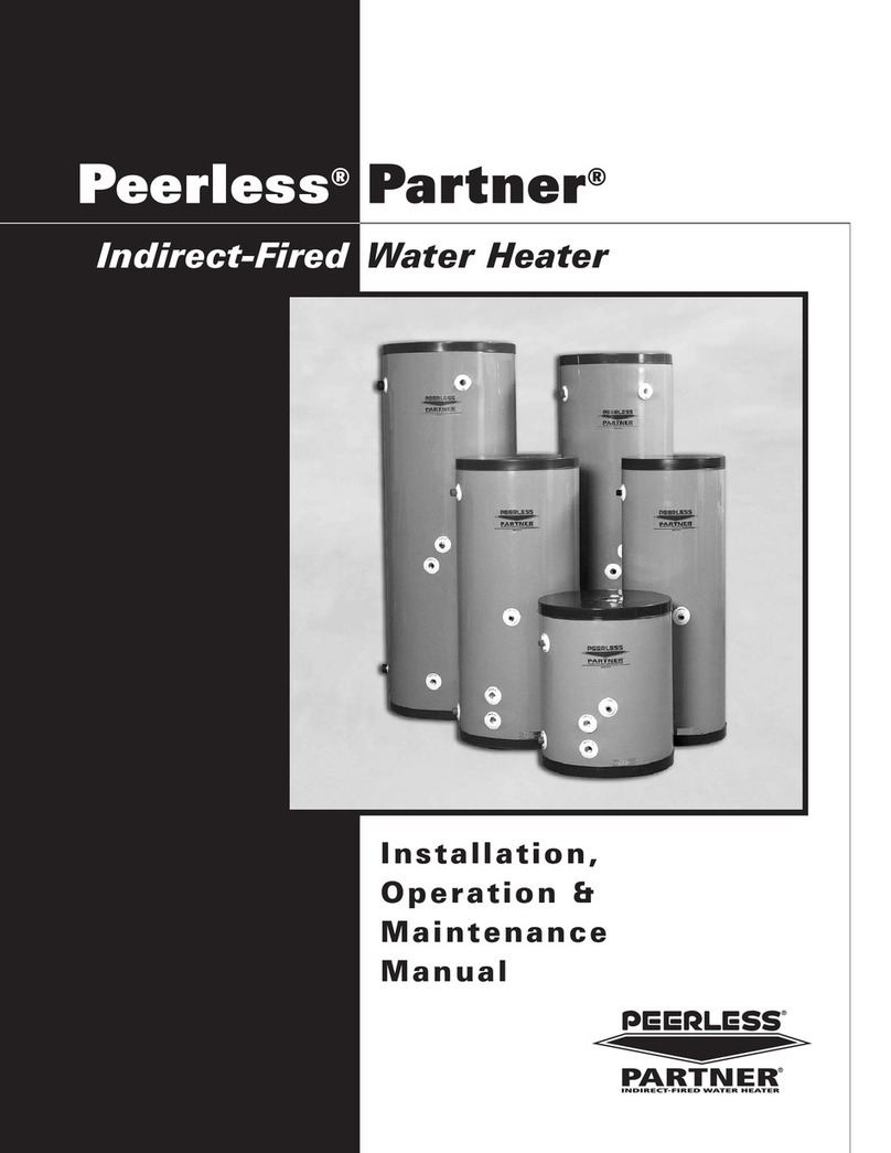 PEERLESS Partner PP-30-LB Installation, operation & maintenance manual