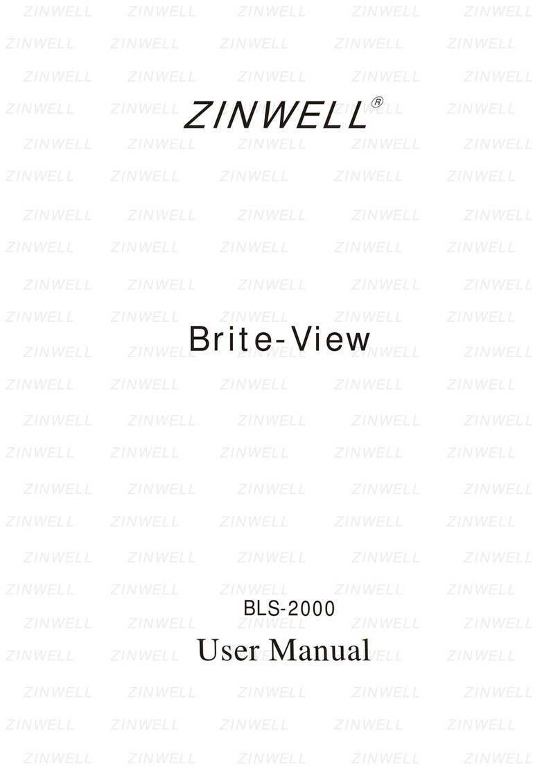 Zinwell Brite View BLS-2000 user manual