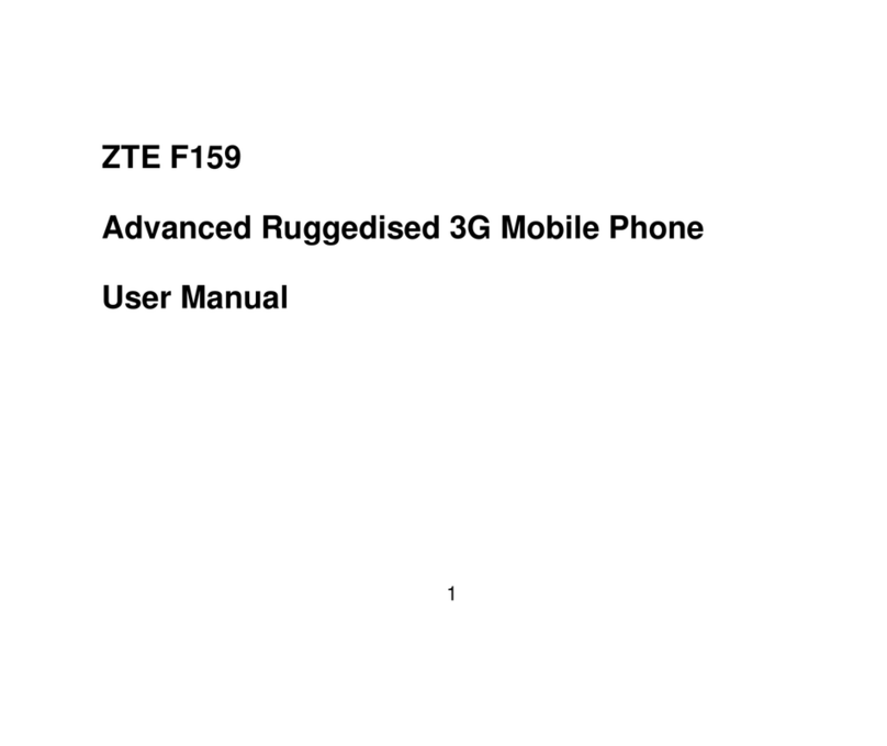 Zte F159 user manual