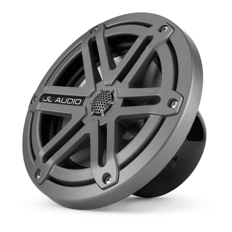 JL Audio MX650-CCX User manual