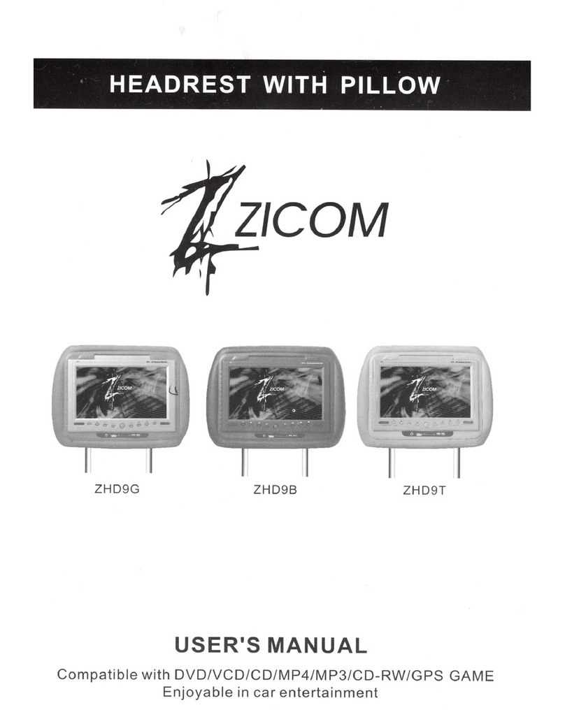 Zicom ZHD9G user manual