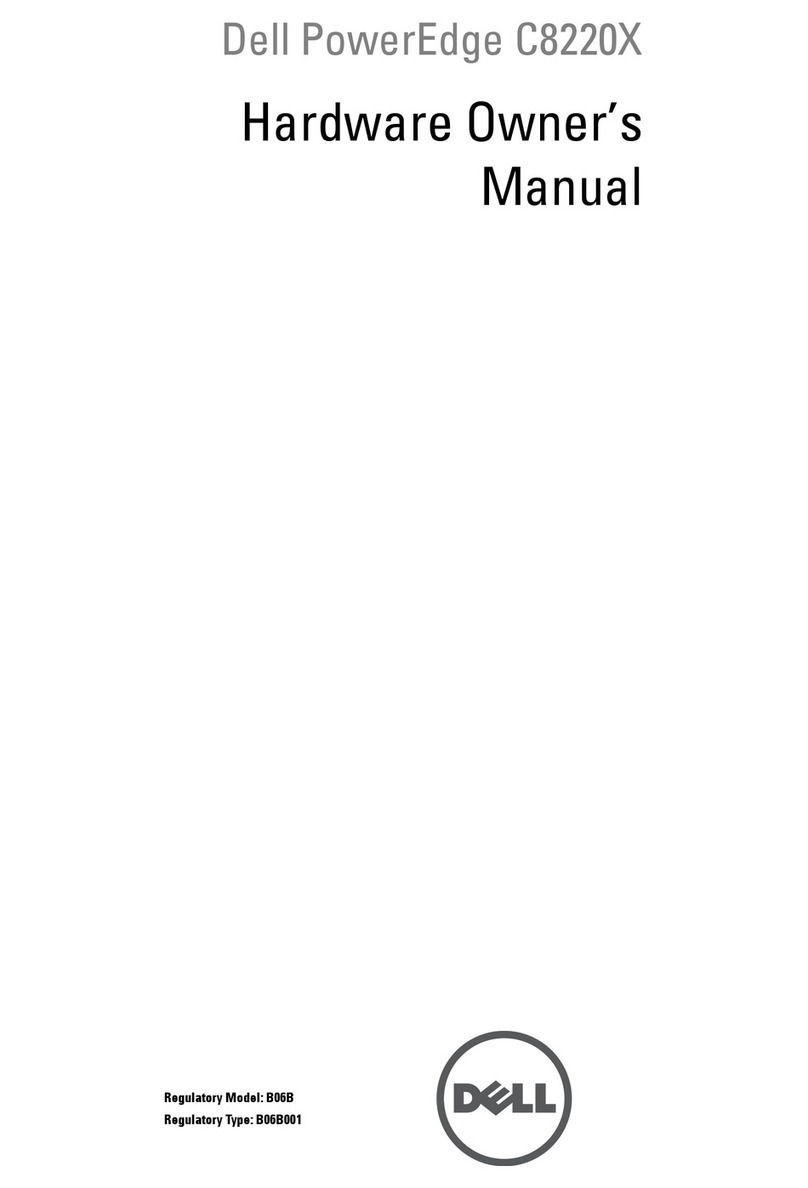 Dell PowerEdge C8220X User manual Dell PowerEdge C8220X User manual