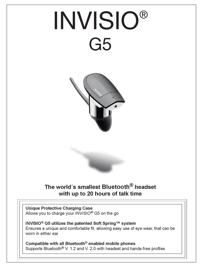 Invisio G5 specification