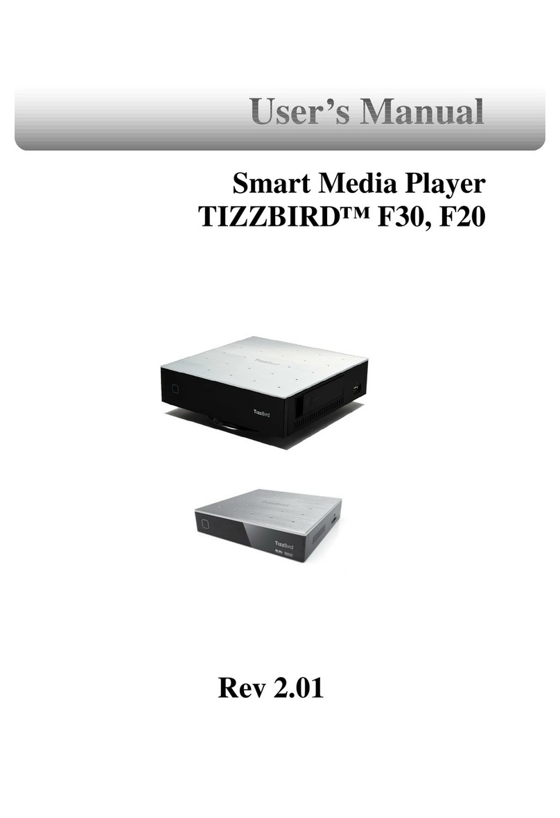 TizzBird F30 user manual