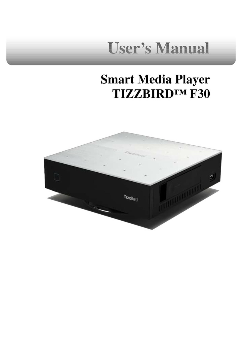 TizzBird F30 user manual
