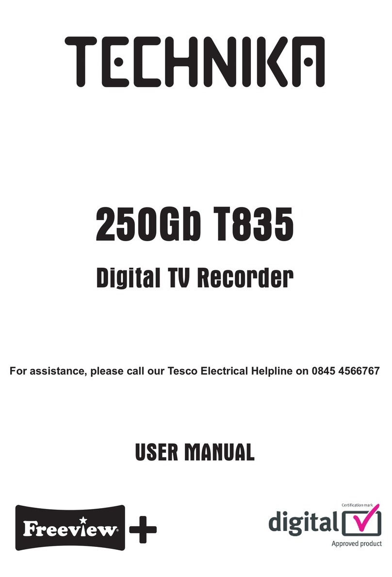 Technika T835 user manual