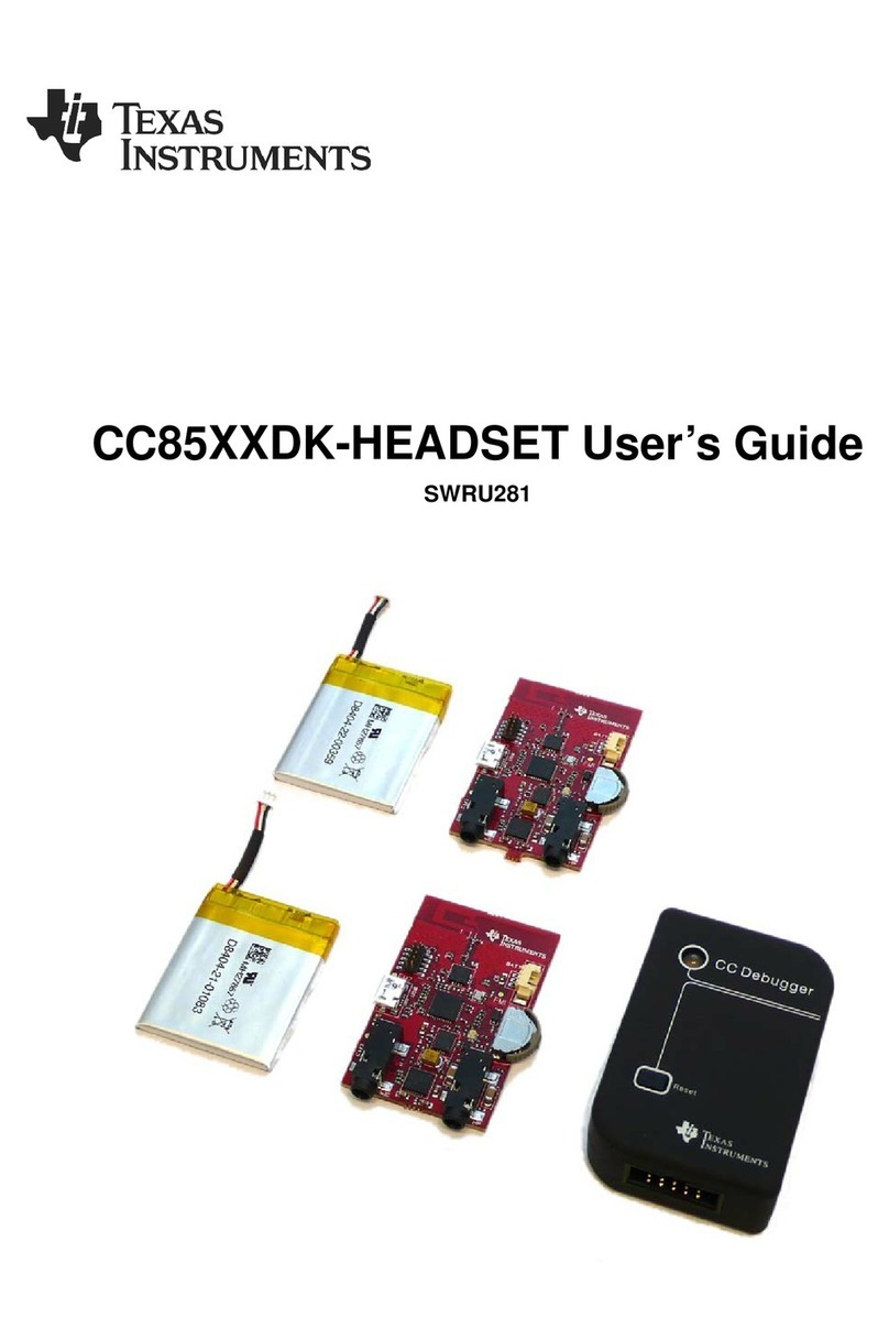 Texas Instruments PurePath CC85XXDK user guide