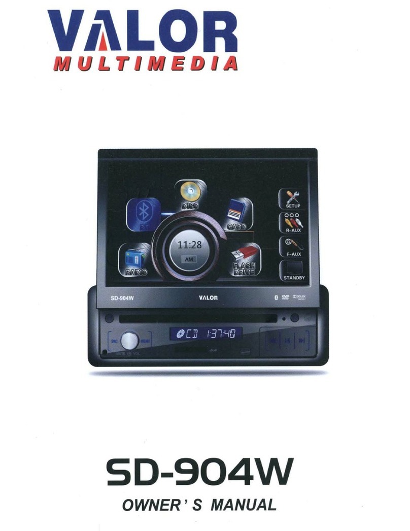 Valor Multimedia SD-904W owner's manual Valor Multimedia SD-904W owner's manual