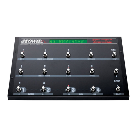 Voodoo Lab Ground Control Pro owner's manual