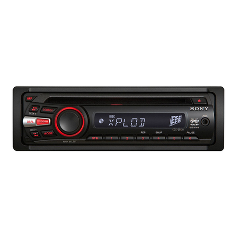 Sony CDX-GT180 Service manual