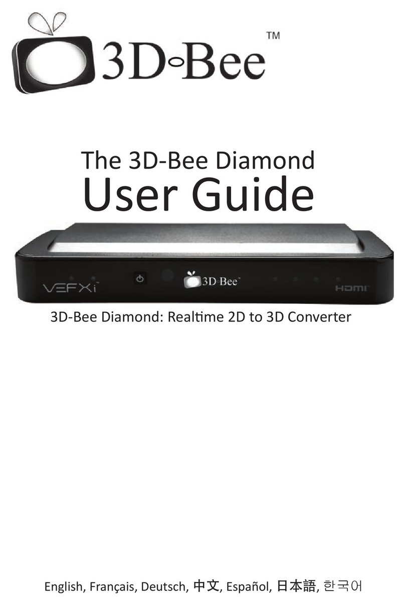 VEFXi 3D-Bee Diamond User manual