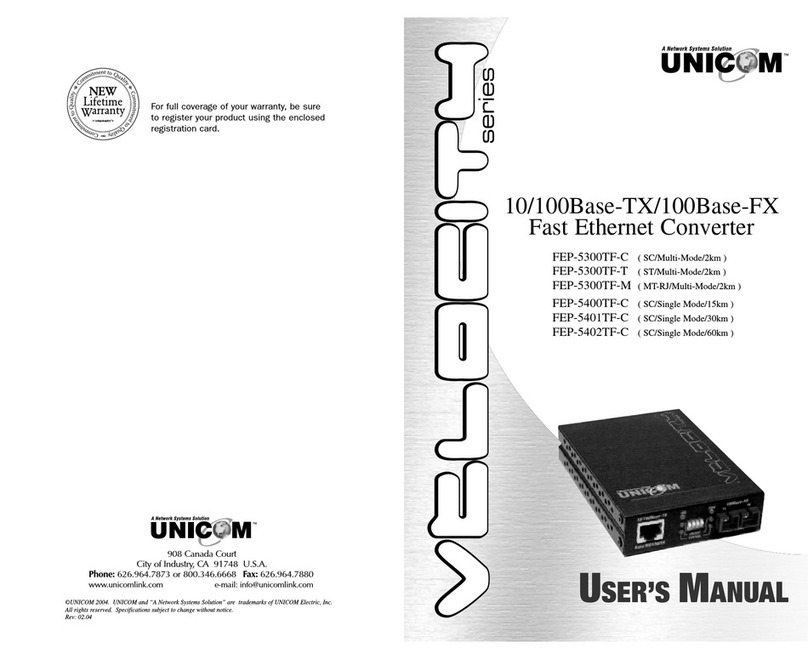 Uni-Com FEP-5300TF-C user manual