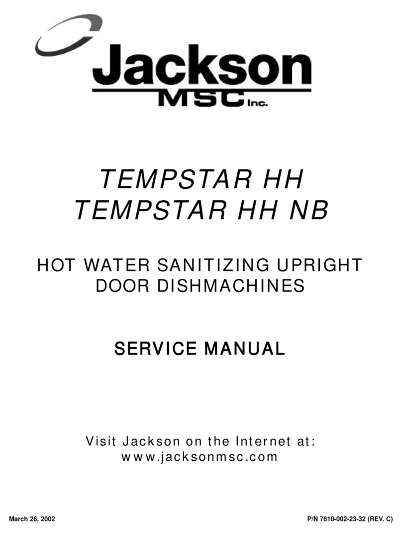 Jackson MSC TEMPSTAR HH Service manual