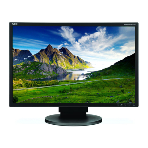 NEC MultiSync EA241WM User manual