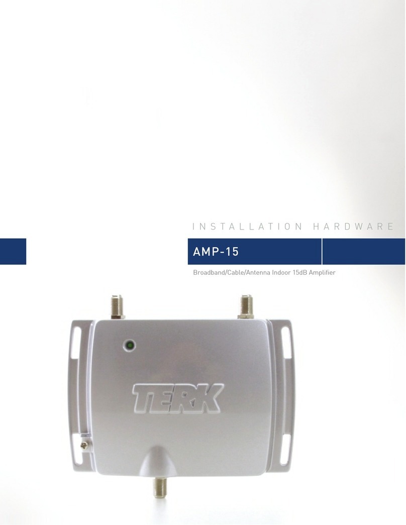 TERK Technologies AMP-15 Installation hardware