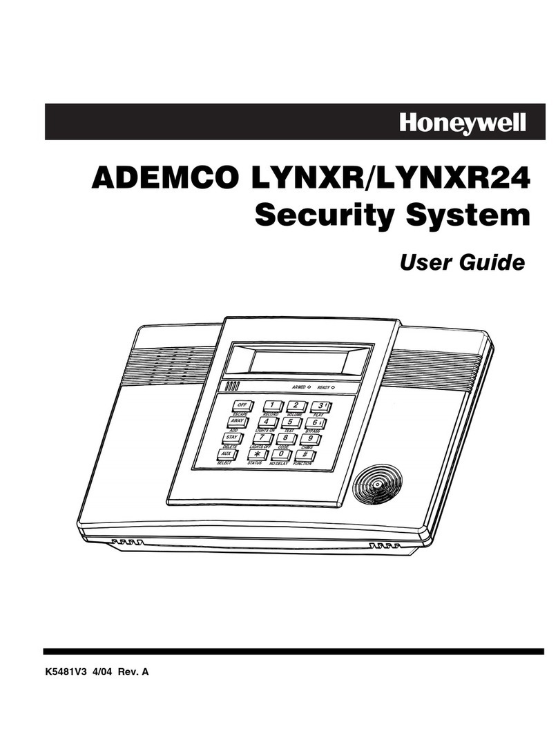 Honeywell ADEMCO LYNXR Series User manual
