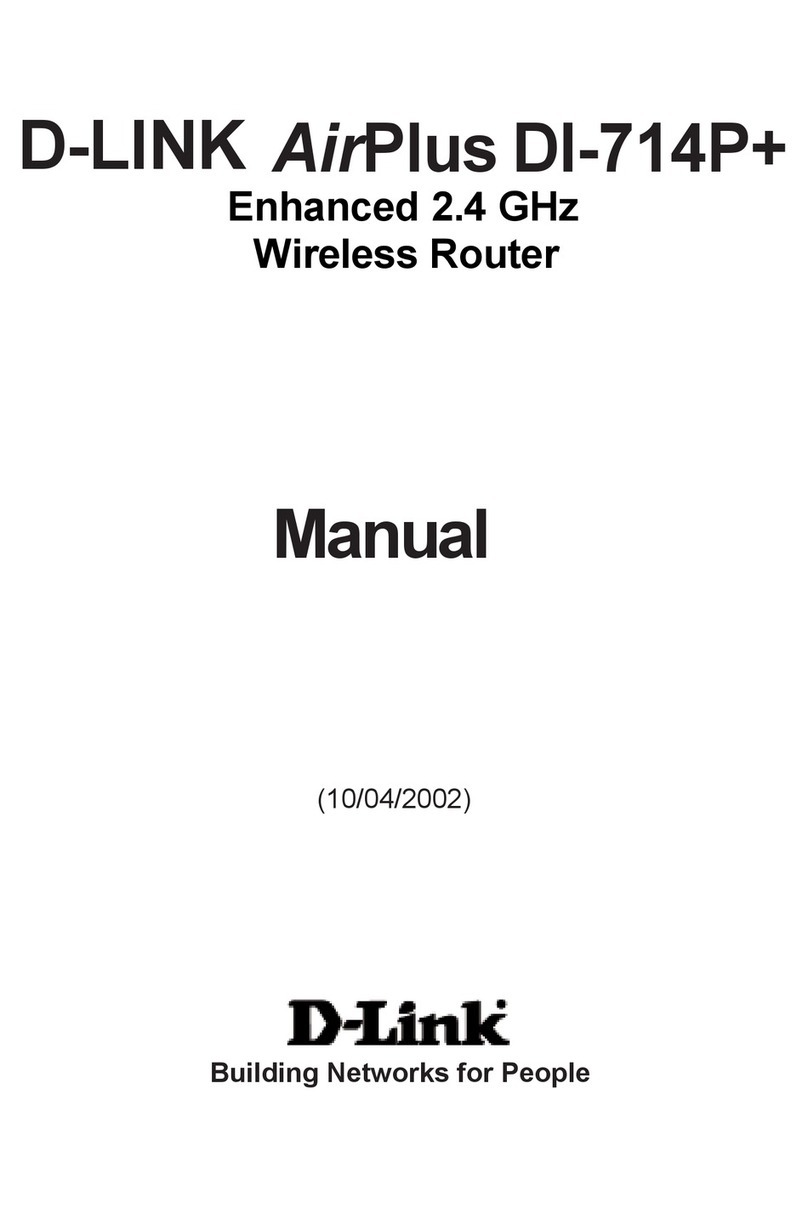 D-Link AirPlus DI-714P+ User manual