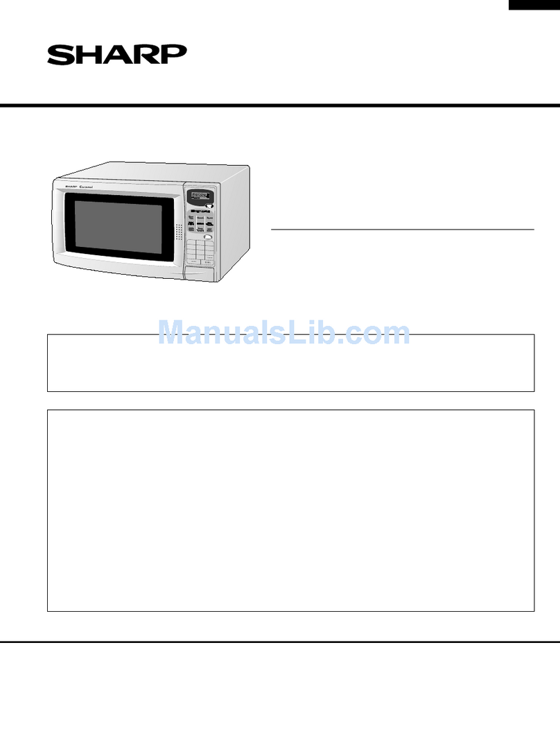 Sharp R-303CW User manual