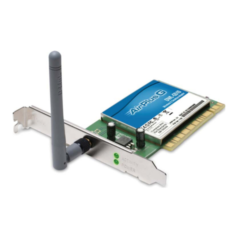D-Link AirPlus G DWL-G510 User manual