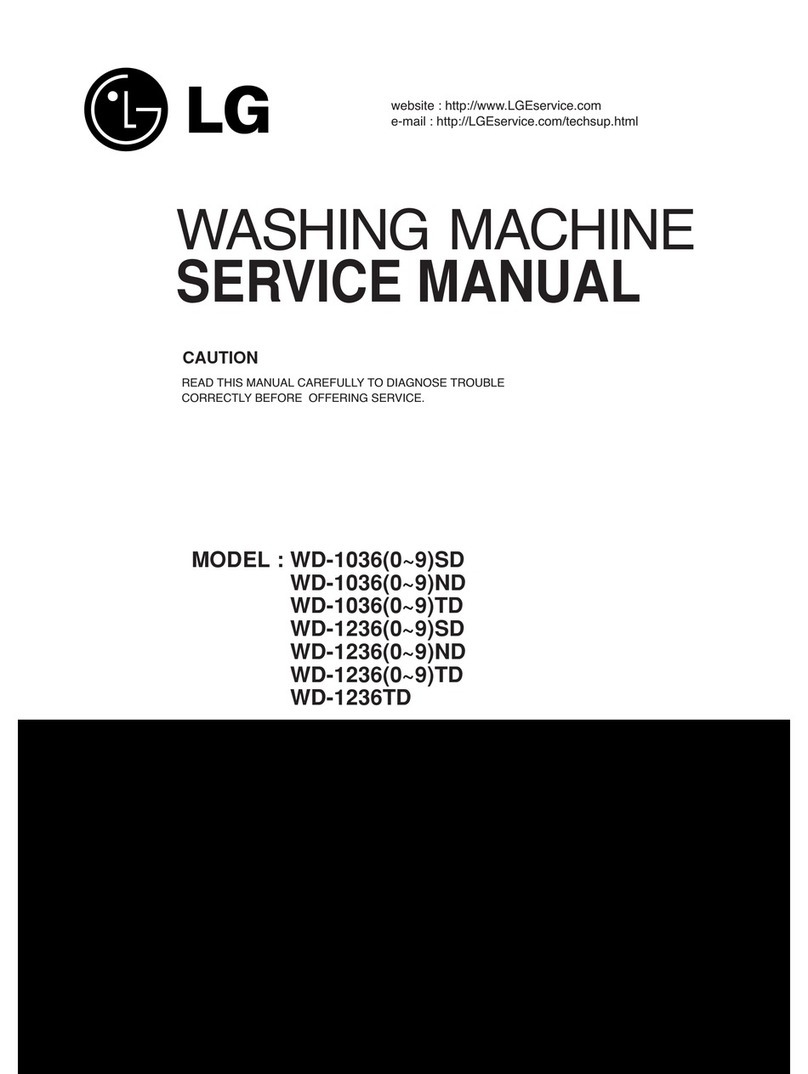 LG WD-1036(0~9)SD User manual