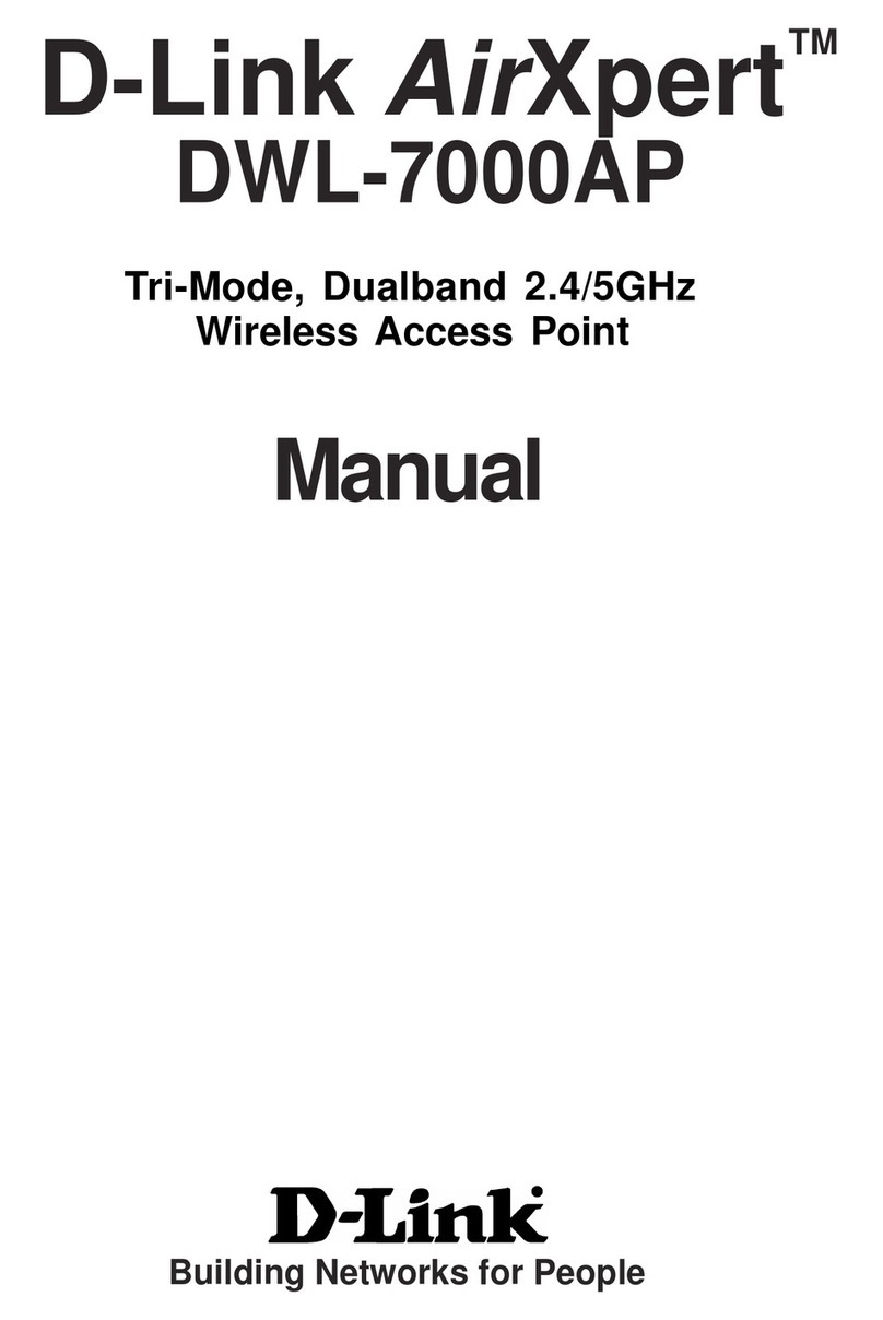 D-Link AirXpertDWL-7000AP User manual