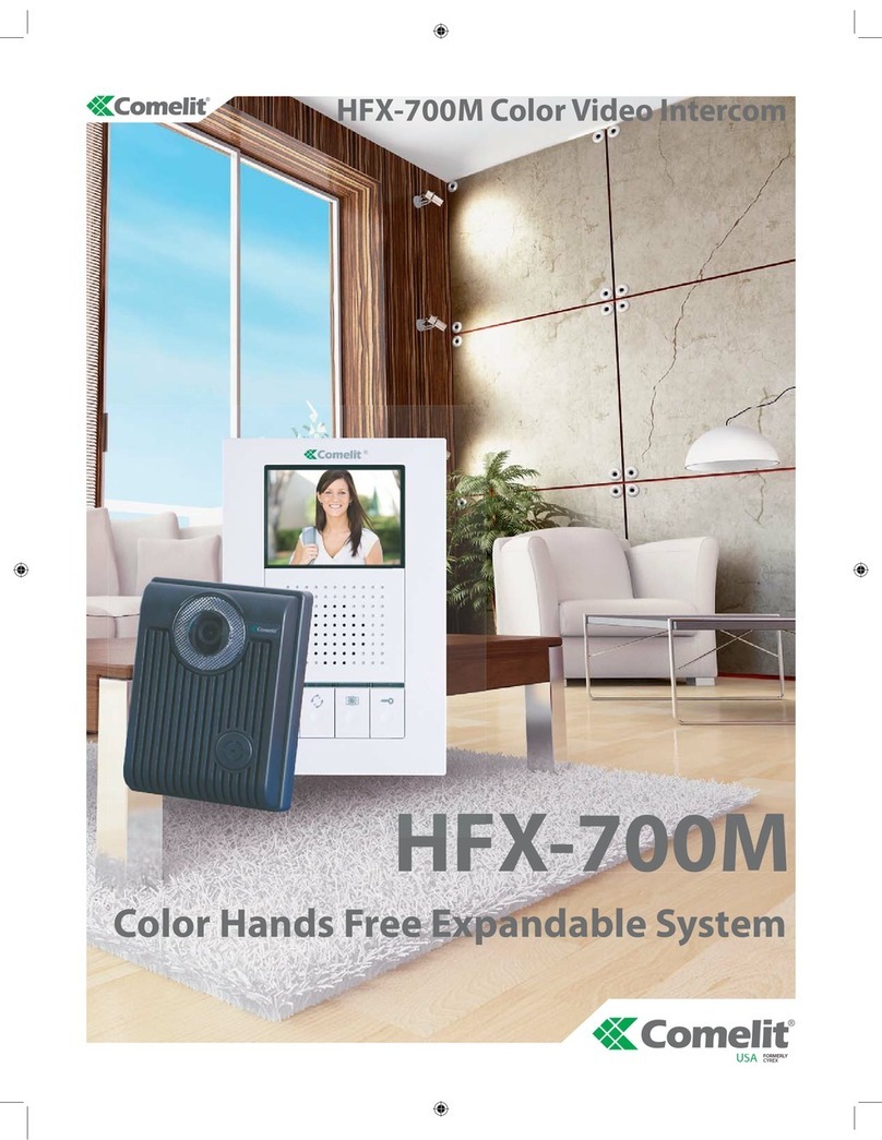 Comelit HFX-700M User manual