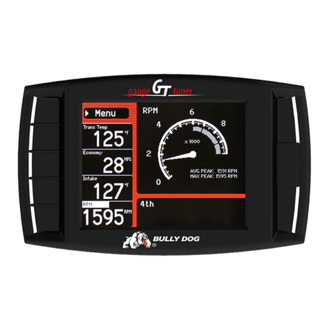 Bully Dog Gauge GT Tuner owner's manual