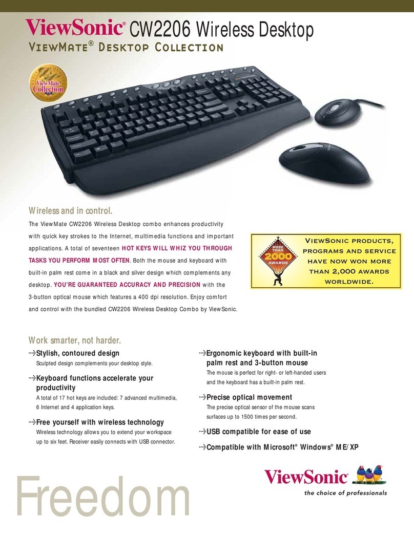 ViewSonic ViewMate CW2206 Specifications